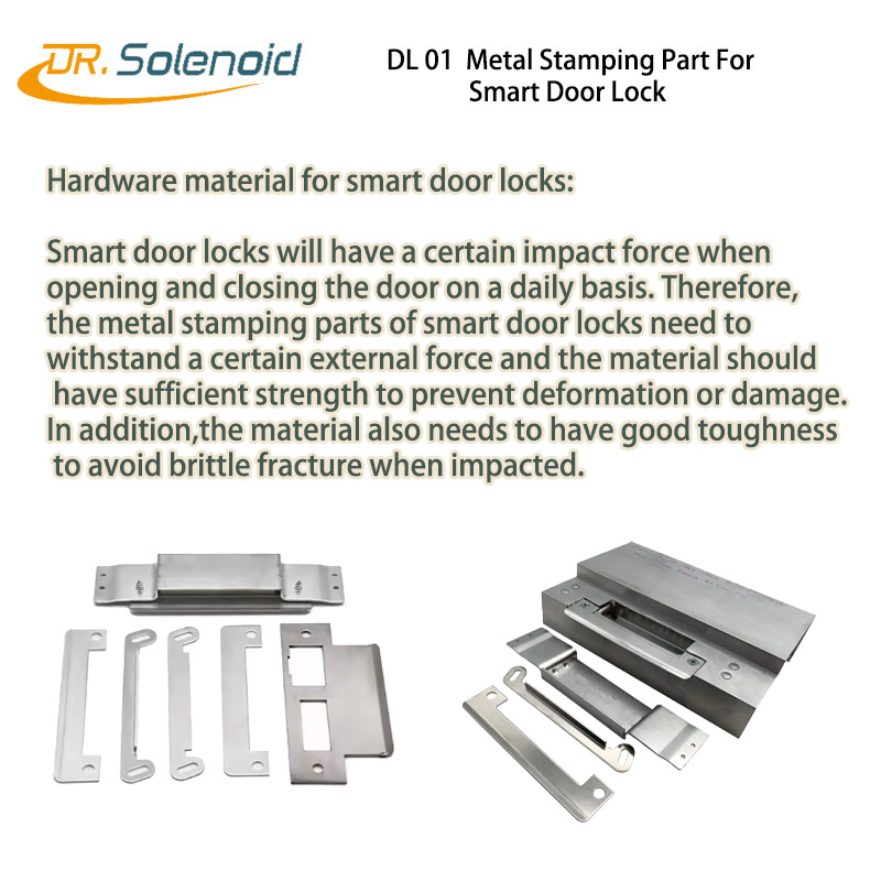 DL 01 Metal stamping part for smart door lock 1