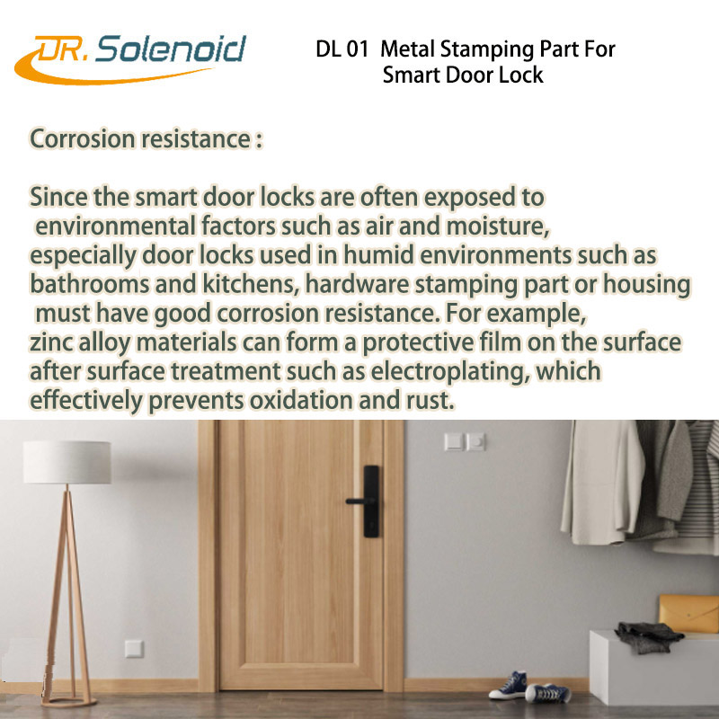 DL 01 Metal stamping part for smart door lock 2