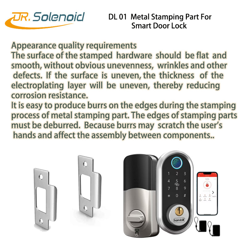 DL 01 Metal stamping part for smart door lock 5