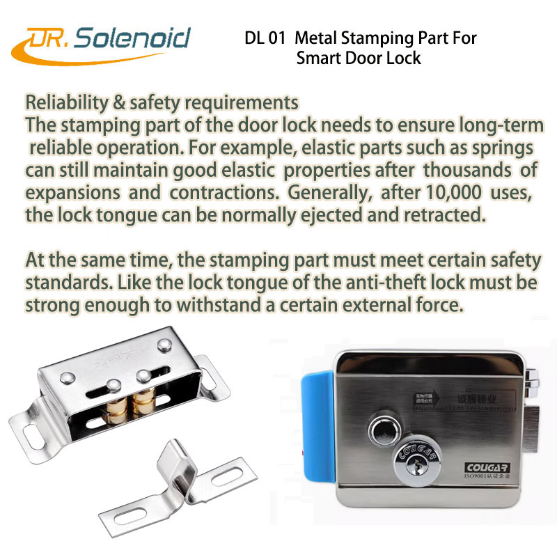 DL 01 Metal stamping part for smart door lock 6