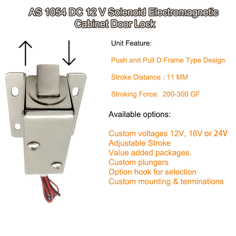 AS 1054 electromagnetic door lock D 1