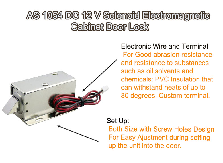 AS 1054 electromagnetic door lock D 4