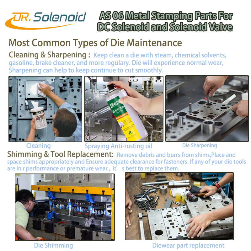 AS 02 Parçeya mohrkirina metalî ji bo DC Solenoid 6
