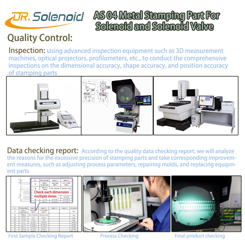 AS 04 Parçeya mohrkirina metalî ji bo DC Solenoid 5