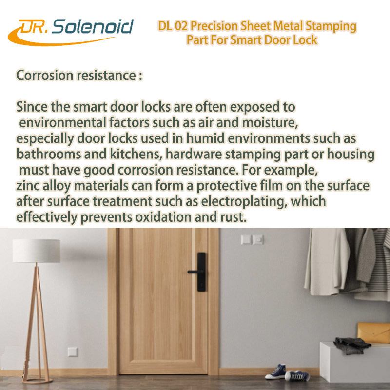 DL 02 Precision Sheet Metal Stamping Part para sa smart door lock 2