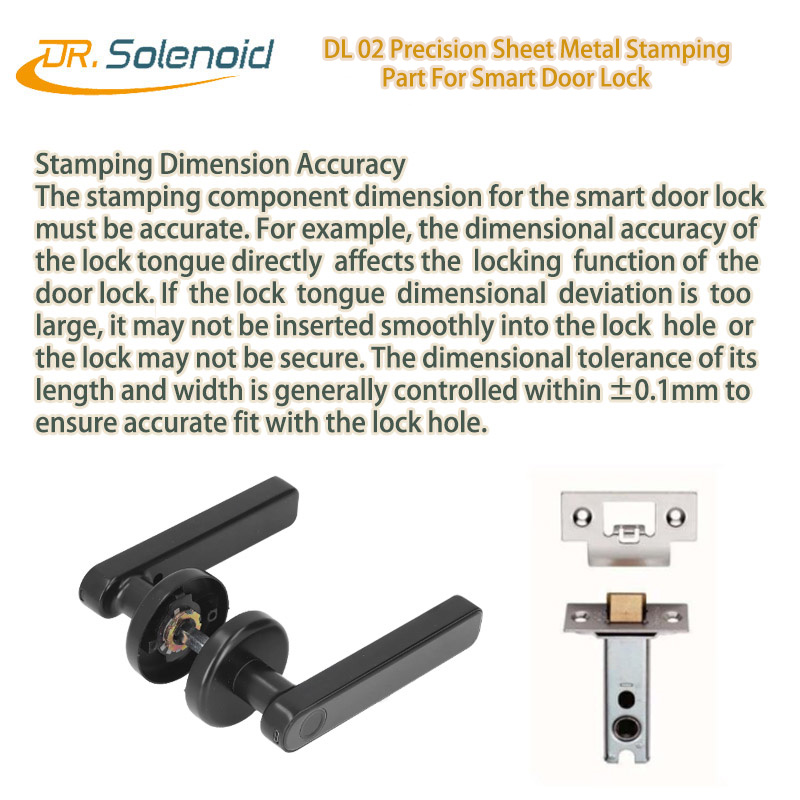 DL 02 Precision Sheet Metal Stamping Part para sa smart door lock 3