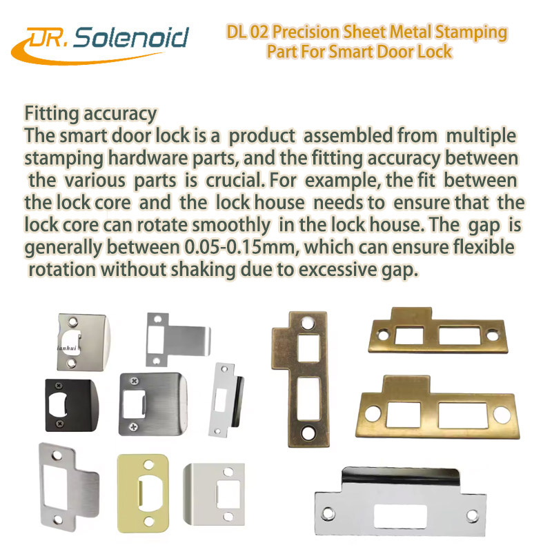 DL 02 Precision Sheet Metal Stamping Part para sa smart door lock 4