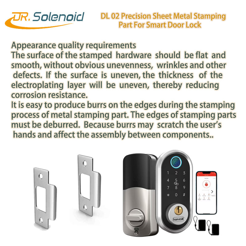 DL 02 Precision Sheet Metal Stamping Part para sa smart door lock 5