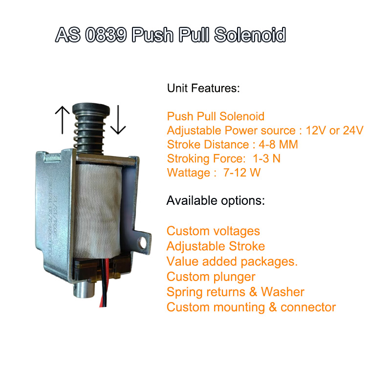 AS 0839 Push Pull Solenoid 1