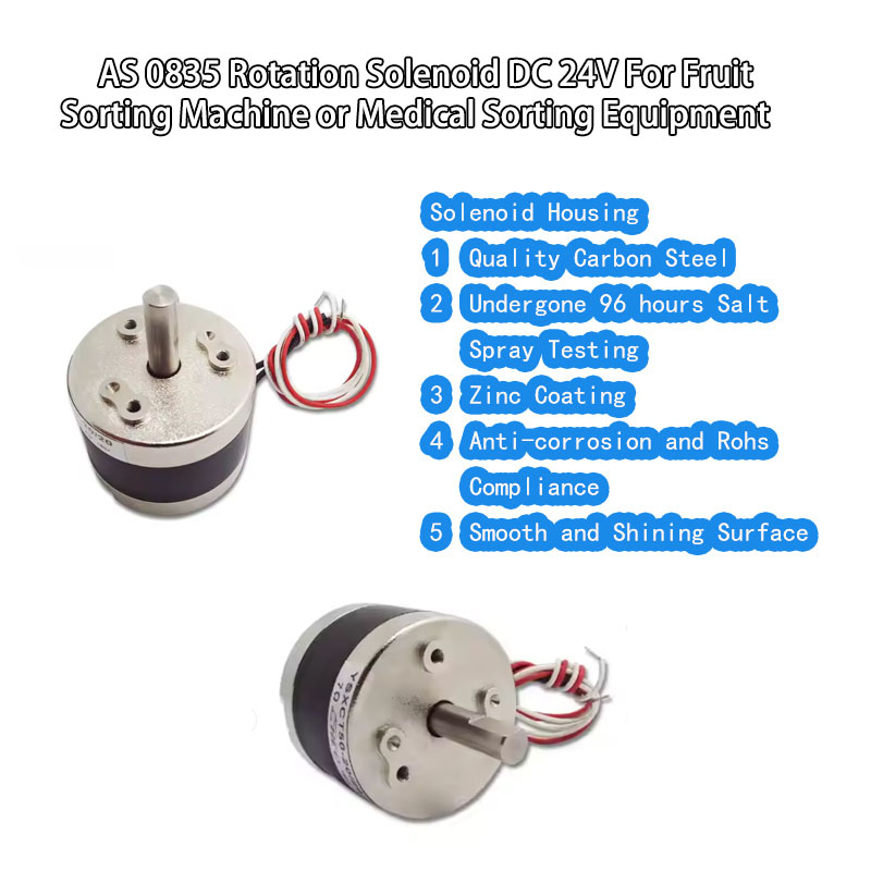 As  0835 Fruit Sorting Rotary Solenoid Actuator D 1