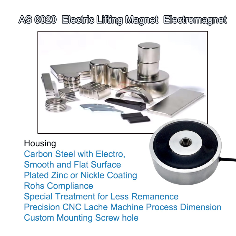 AS 6020 electric lifting magnet electromagnet D 3