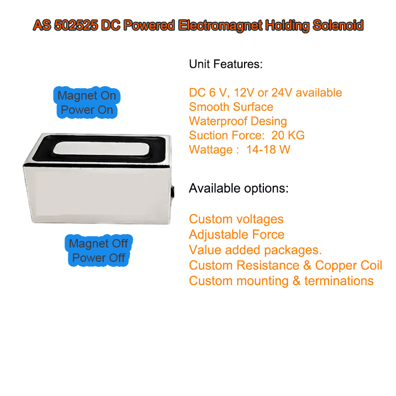 Electromagnet Holding Solenoid D 1