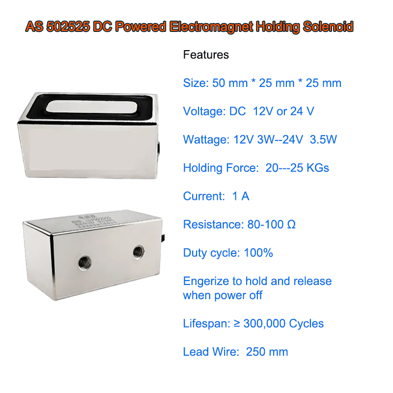Electromagnet Holding Solenoid D 6