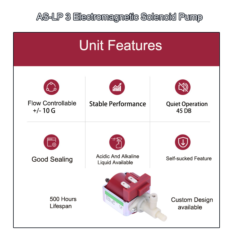 AS-LP 3 Electromagnetic Solenoid Pump  D 4