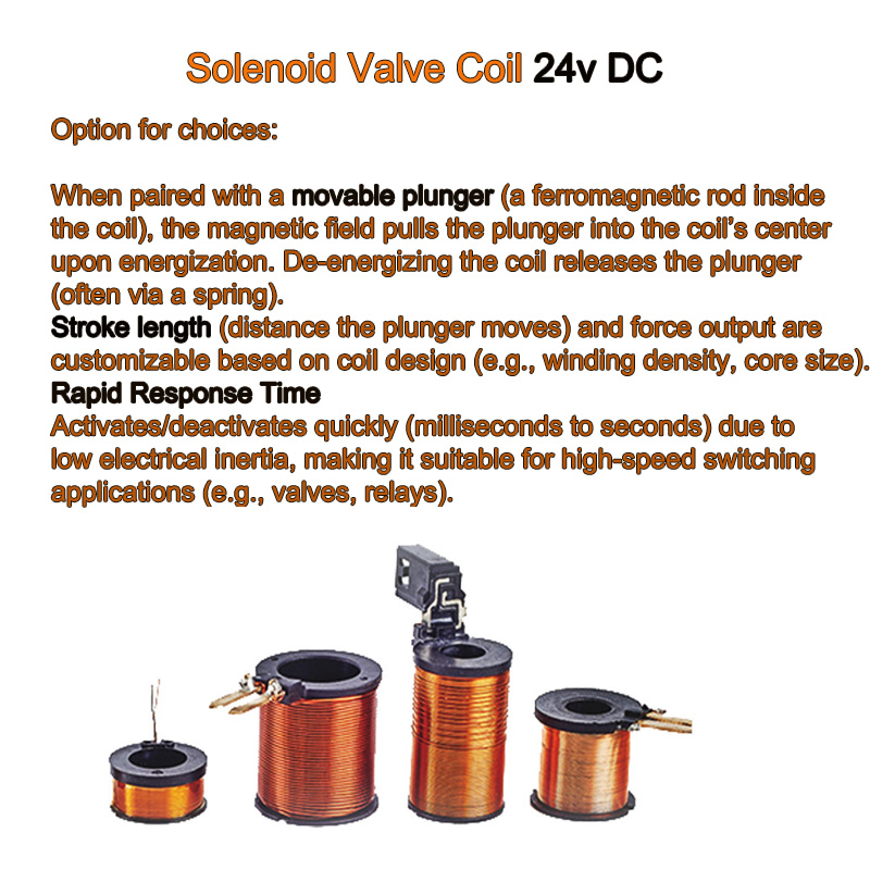 Solelnoid Valve Coil 24v DC 2