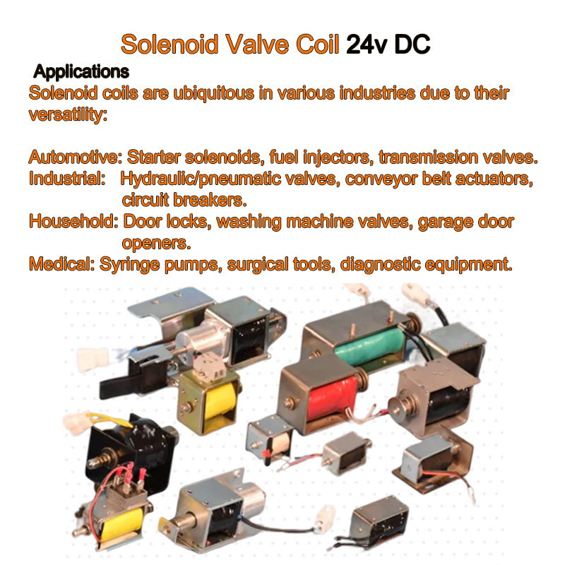 Solelnoid Valve Coil 24v DC 7