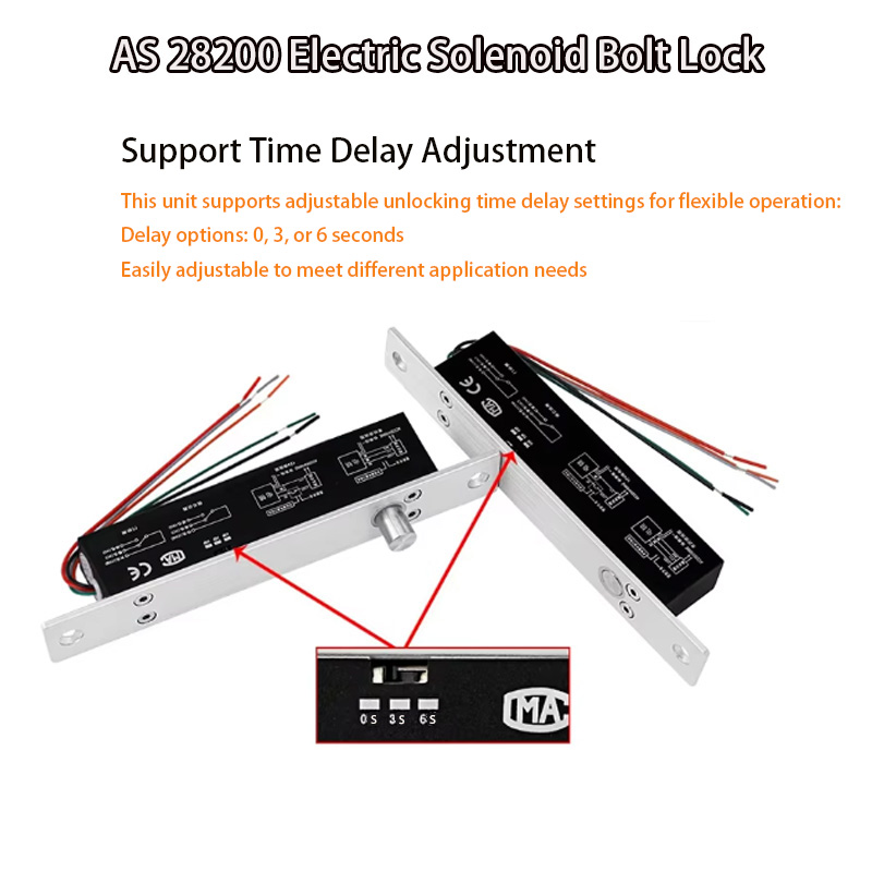AS 28200 Electric Solenoid Bolt Lock 4