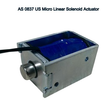 AS 0837 US Micro linear electromagnetic actuator