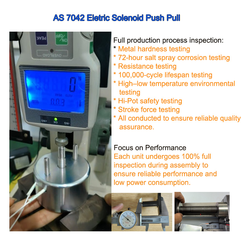 AS 7042 electric solenoid Push Pull  5