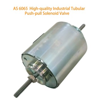 AS 6065 Innovations in Tubular Push-Pull Solenoid Valve Technology in 2026