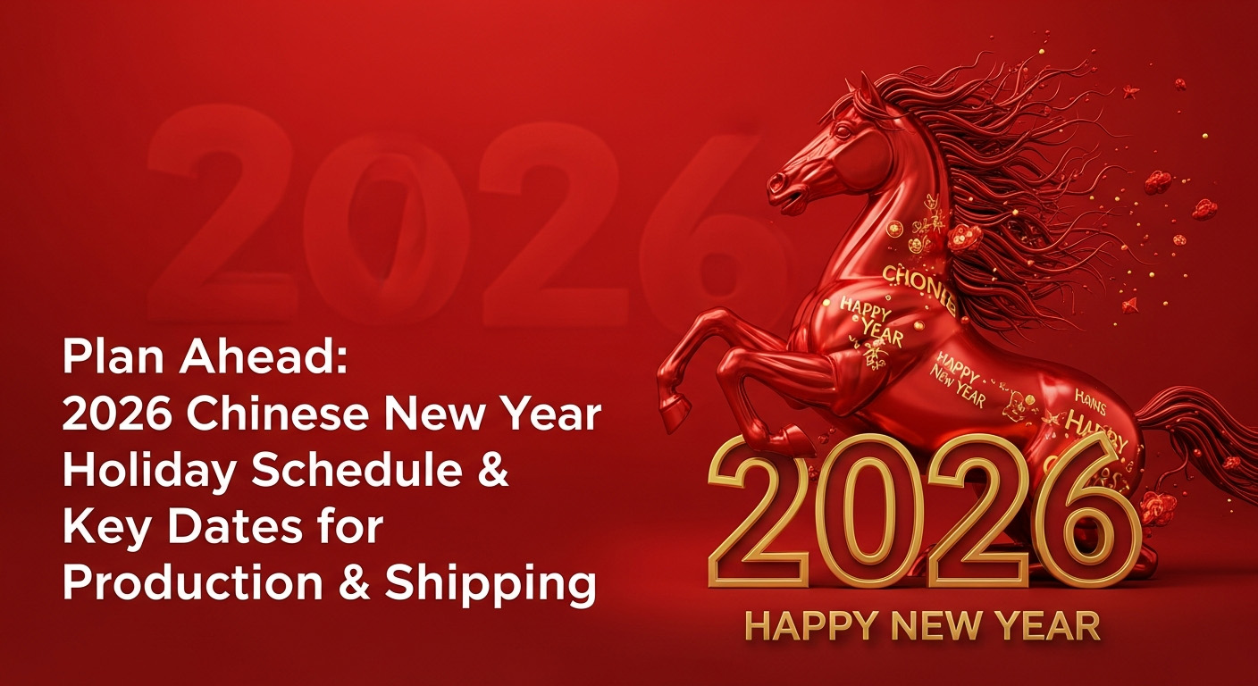 Plan Ahead: 2026 Chinese New Year Holiday Schedule & Key Dates for Production & Shipping