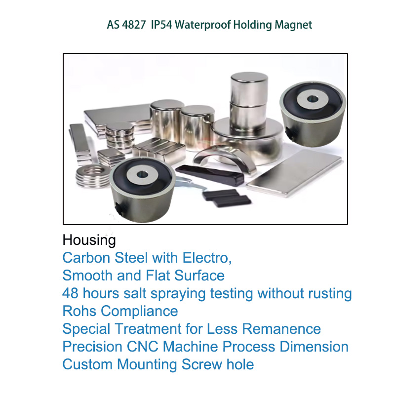 AS4827 Door Lock Electro Holding Magnet