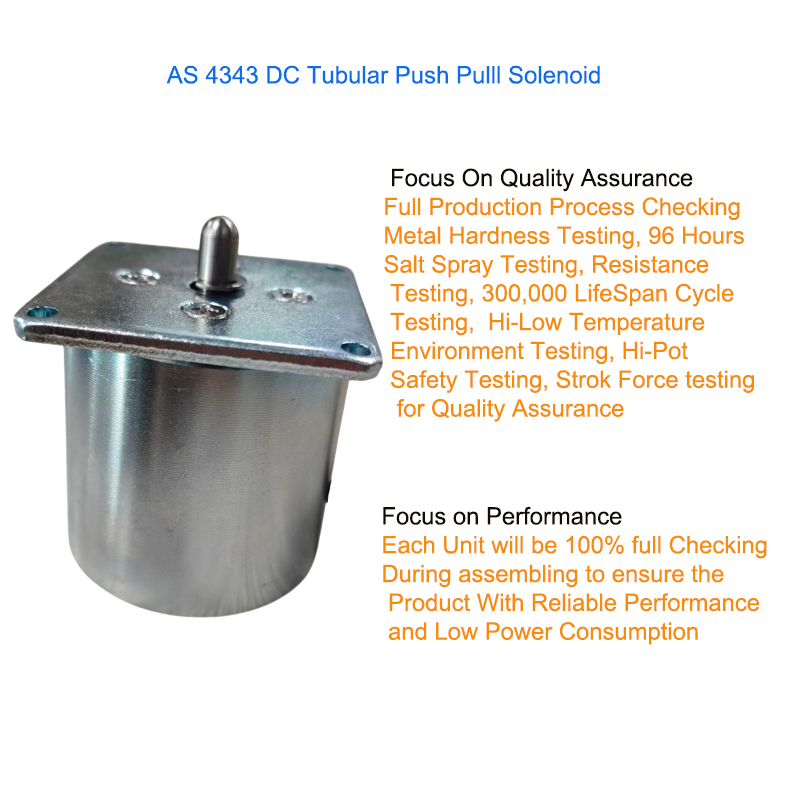  Push Pull Solenoid for Office Equipment Use