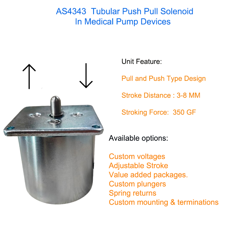 7 Tubular Solenoid in Textile Equipment Control