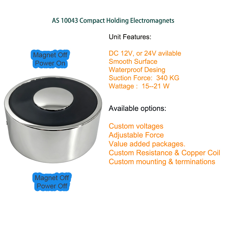 DC Holding Electromagnet Structure, Features and Benefits