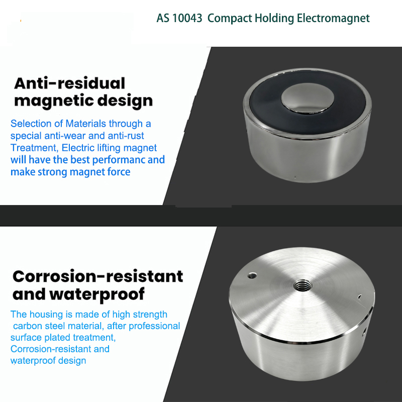 Energy Saving DC Holding Electromagnet for Smart Systems