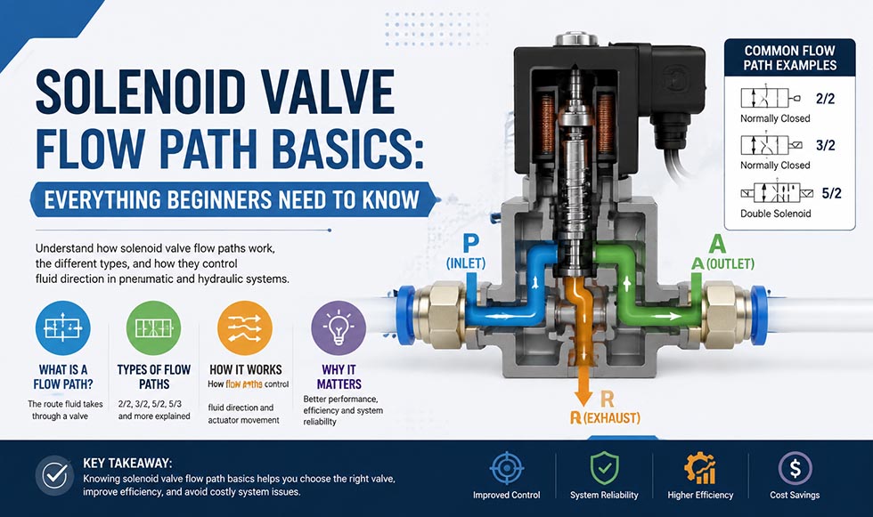 Solenoid Valve Flow Path Basics: Everything Beginners Need to Know