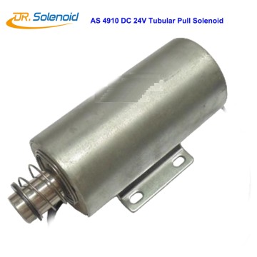 AS 4910 DC 24V Pull Type Tubular Solenoid/Electromagnet