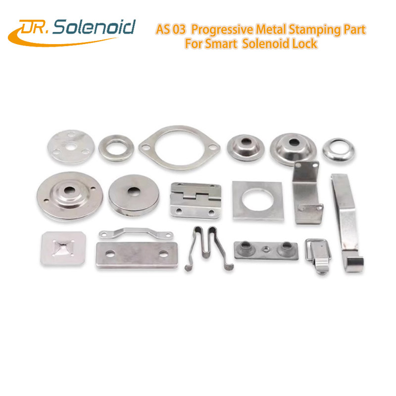 AS 03 Parçeya Stampkirina Metal a Pêşverû Ji Bo Qulfa Solenoîda Smart 1.jpg