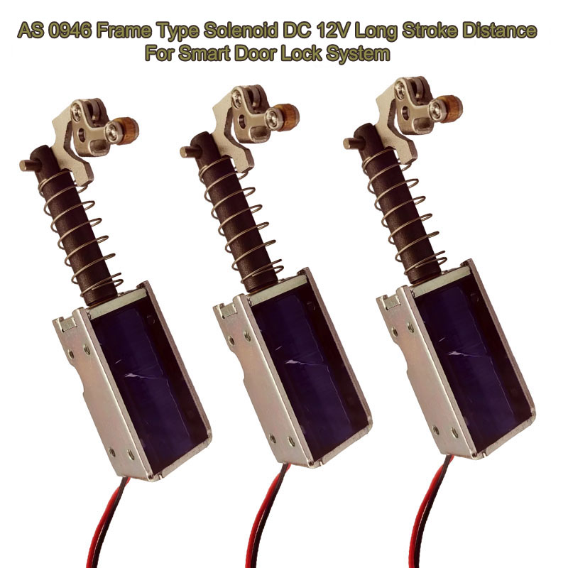 AS 0946 Frame Type Solneoid DC 12V Long stroke Distance Para sa Smart Door Lock System 4 .jpg