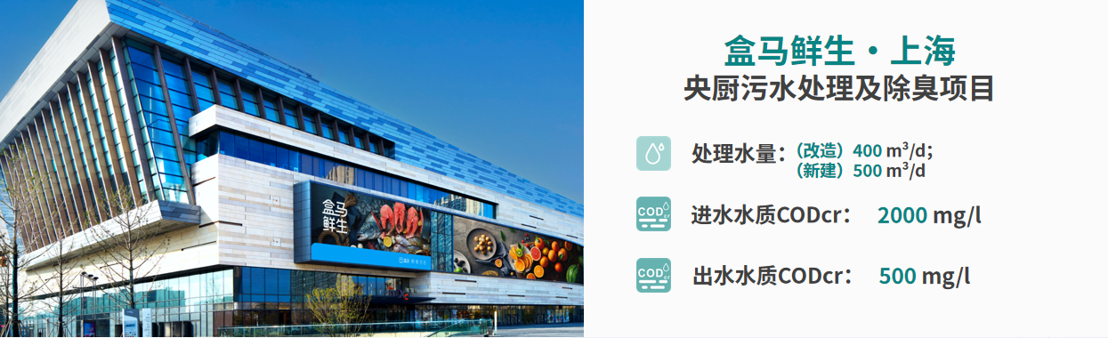 Upgrading and Expanding Wastewater Treatment for Hema Fresh's Central Kitchen in Shanghai​