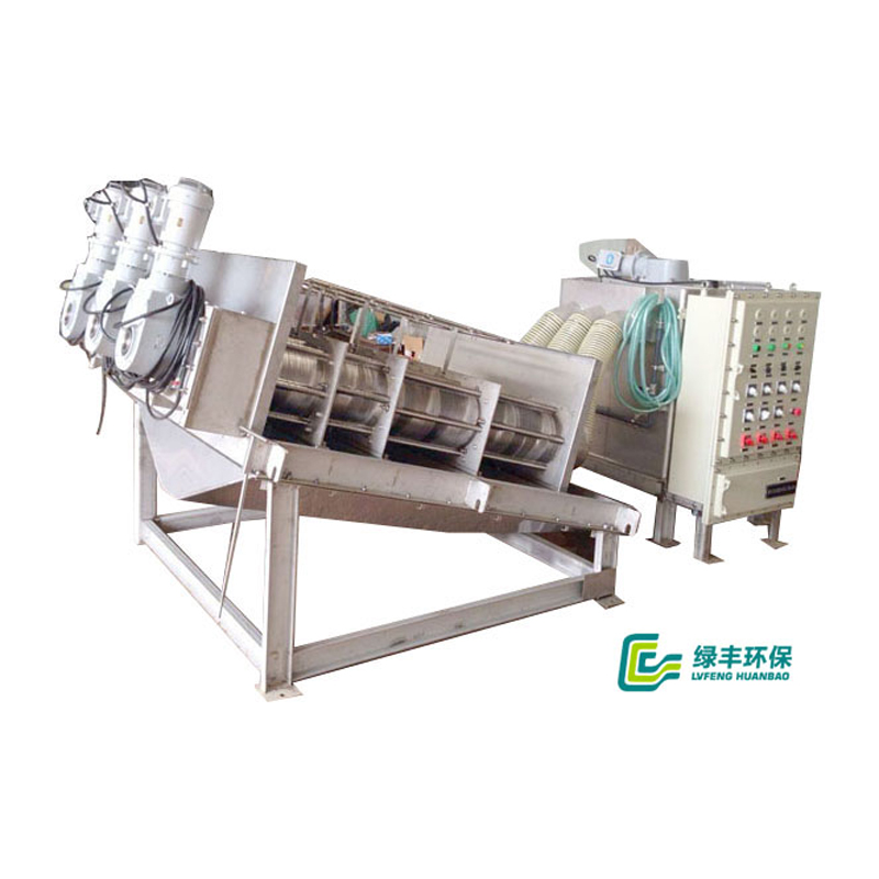 Spiral Sludge Dewatering Machine