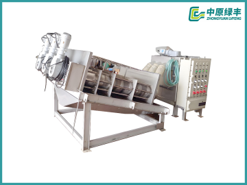 Spiral Sludge Dewatering Machine