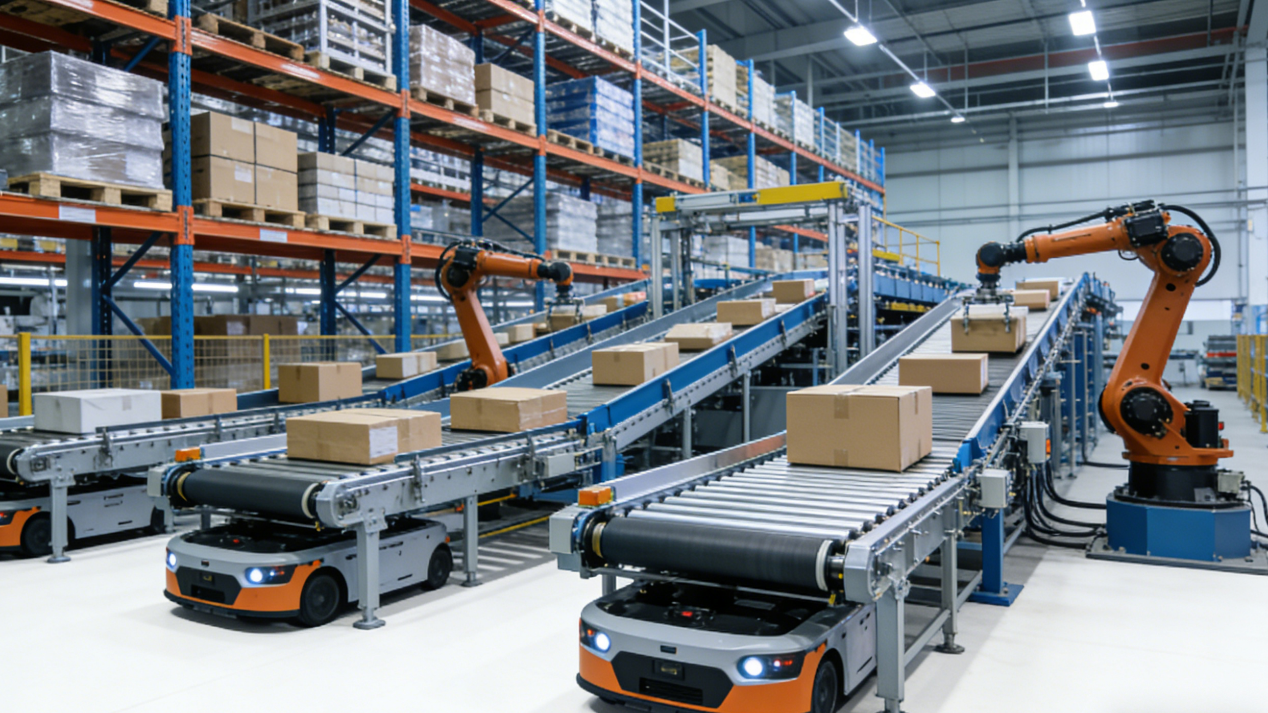 Six-Axis Robot for Logistics Automation