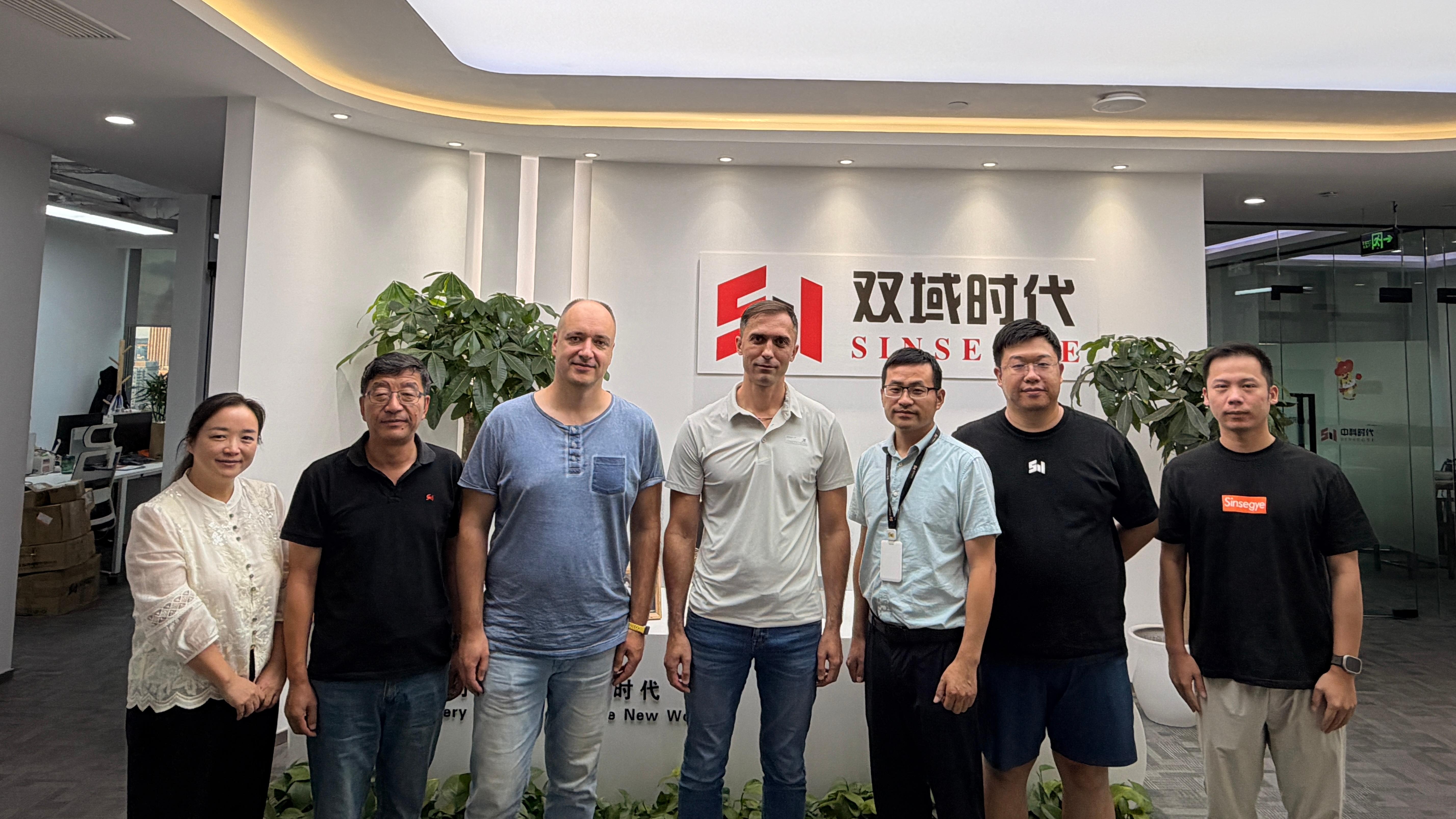 Special training for advanced training of engineers from the Russian representative office and distributor Allinprom Ltd. in Shanghai