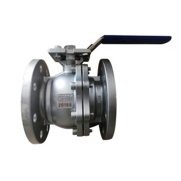 Cast Steel Carbon Steel Full Port Flanged End Ball Valve