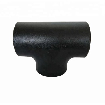 API5l Carbon Steel Black Seamless Pipe Fitting CS Equal Tee