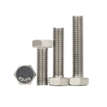 DIN 933/DIN931/DIN961/JIS B1180/ISO4017/ANSI B18.2.1 Zinc Plated SS304 SS316 Hexagon Head Bolt Screws