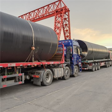 Spiral Carbon Steel Pipe ASTM A53 Q235 Erw Black Round Carbon Steel Welded Pipe