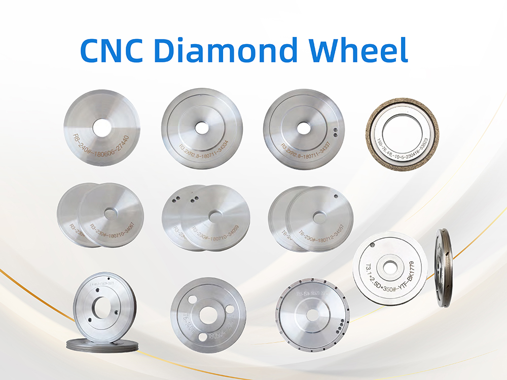 CNC Diamond Wheel for Grinding Glass of Household Appliances
