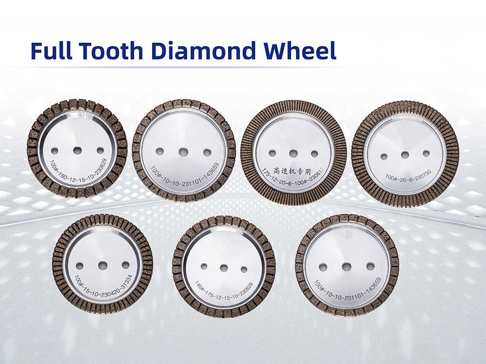 Hot Selling Full Tooth Diamond Wheel for Grinding Construction Glass