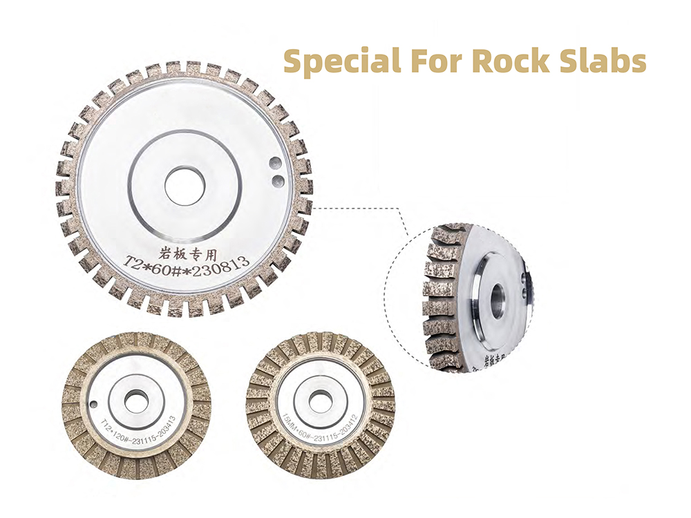 Diamond Grinding Wheel for Polishing Rock Slabs with High Speed