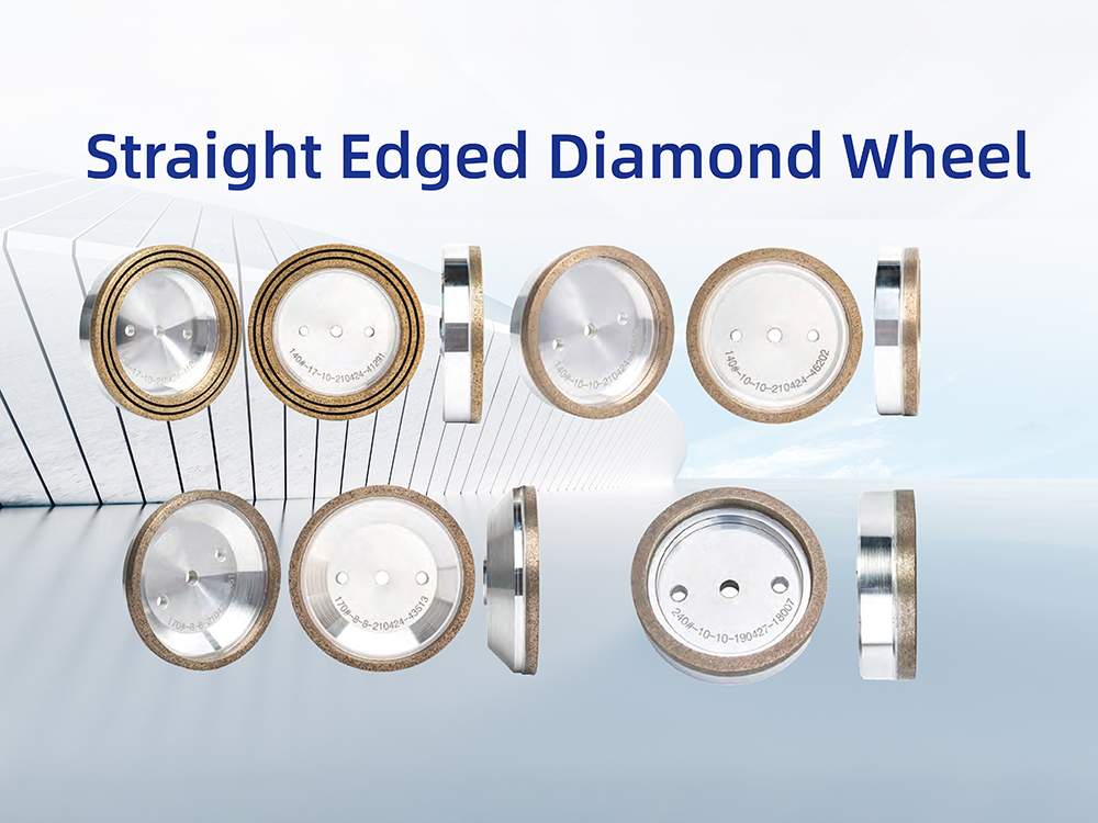 High Quality Sttaight Edged Diamond Wheel for Grinding Rock Glass