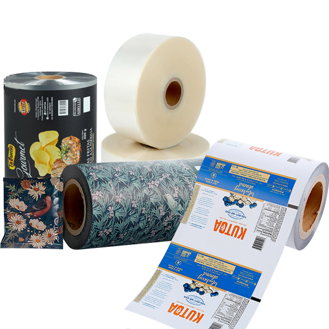 BOPP Custom Printing Biscuit Plastic Film Roll ...