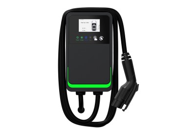 UN2 Customized Sae J1772 80 amp Business EV Charging Station with LCD, RFID
