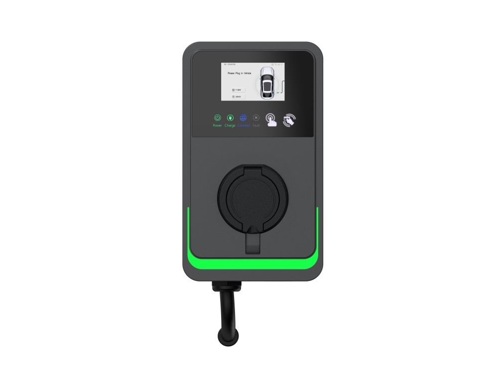Tomada de carregador UES2 EV preta